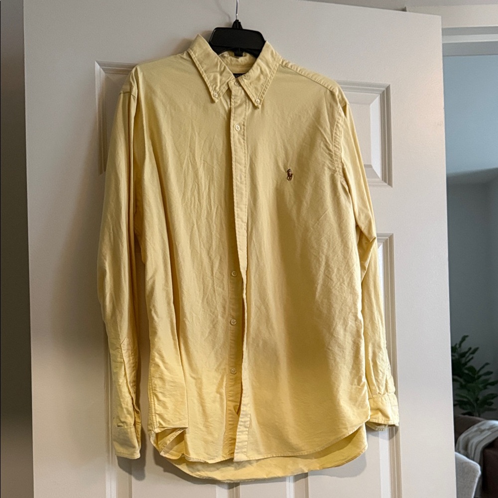 Polo Ralph Lauren Light Yellow Casual Shirt